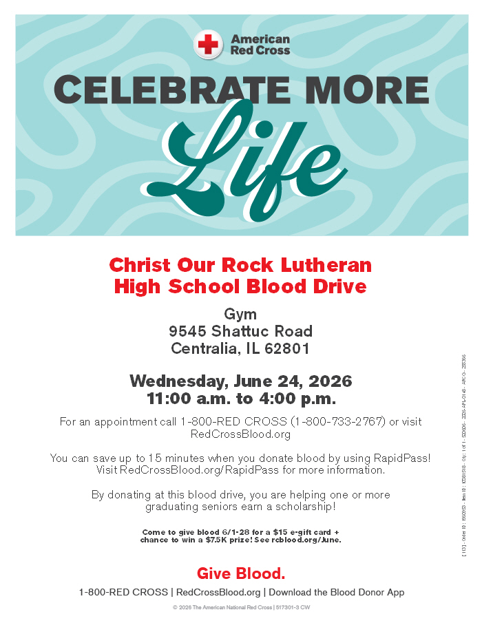 Blood Drive June 24 2026